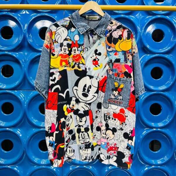 Micky Mouse Funky Half Shirts- 2441